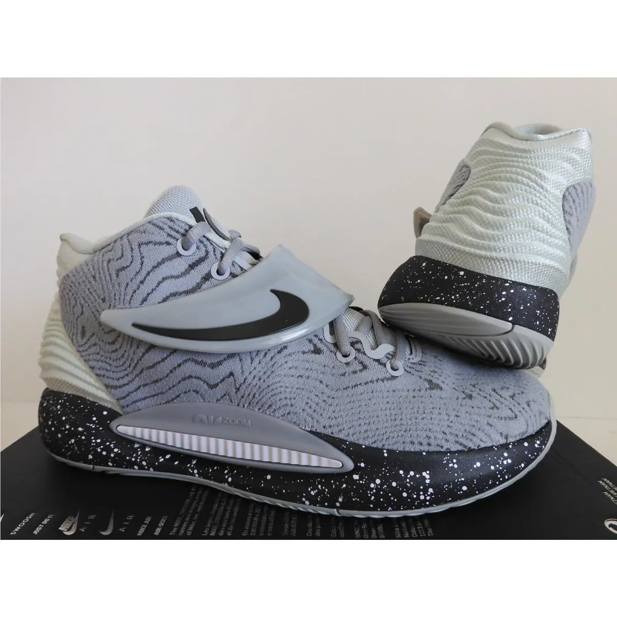 Nike shoes - Nike KD14 - Gray (UPC: 195244545810) 0