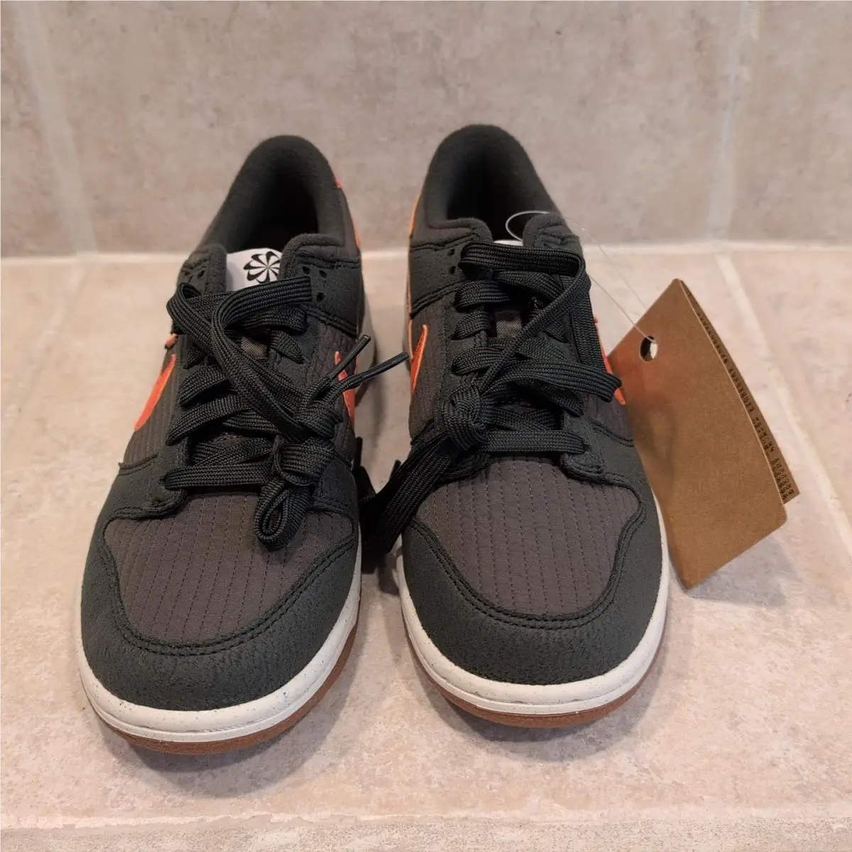 Nike shoes - Nike Dunk Low - Dunk Low - DC9561-300 - Sequoia/Orange-Medium Olive 0