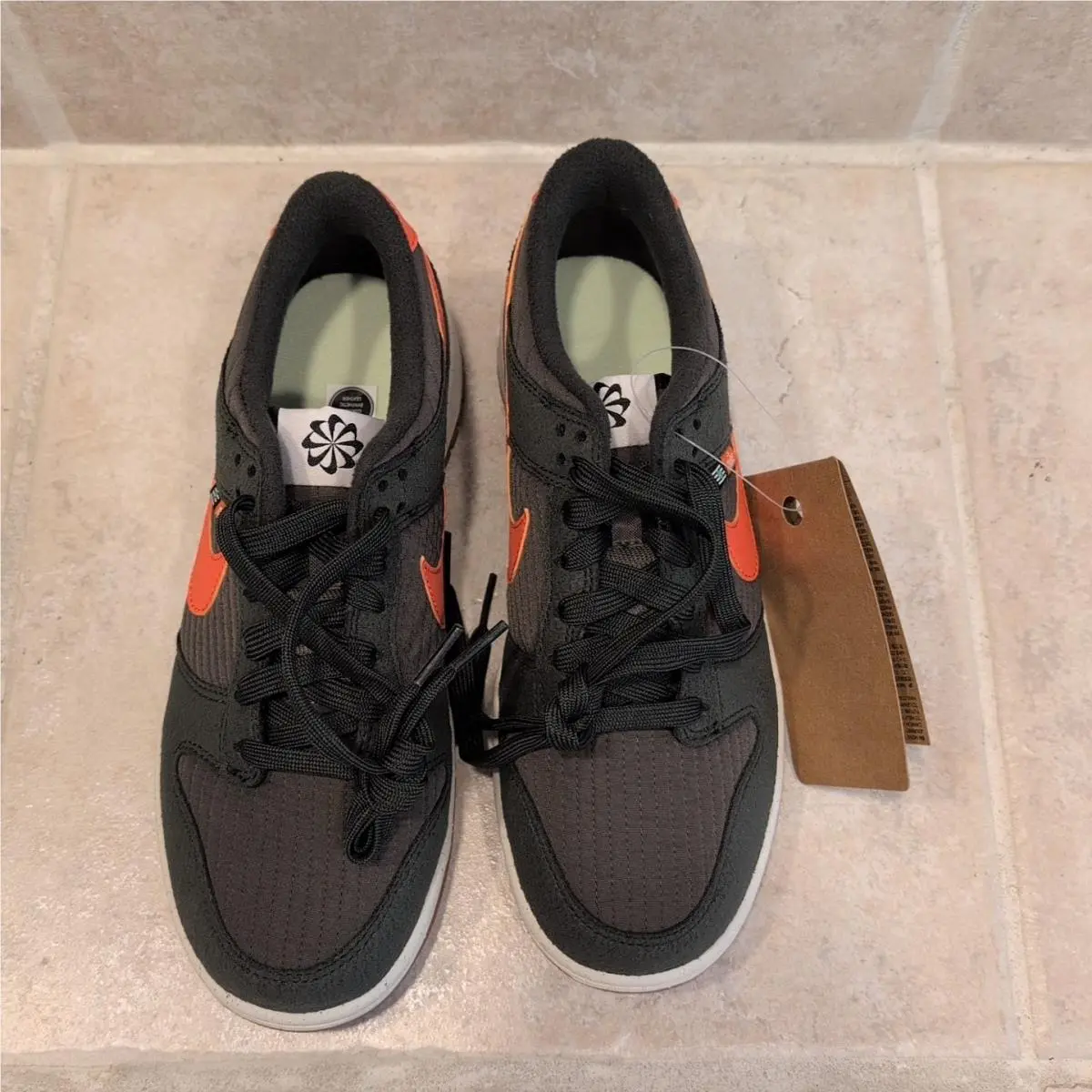 Nike shoes - Nike Dunk Low - Dunk Low - DC9561-300 - Sequoia/Orange-Medium Olive 1