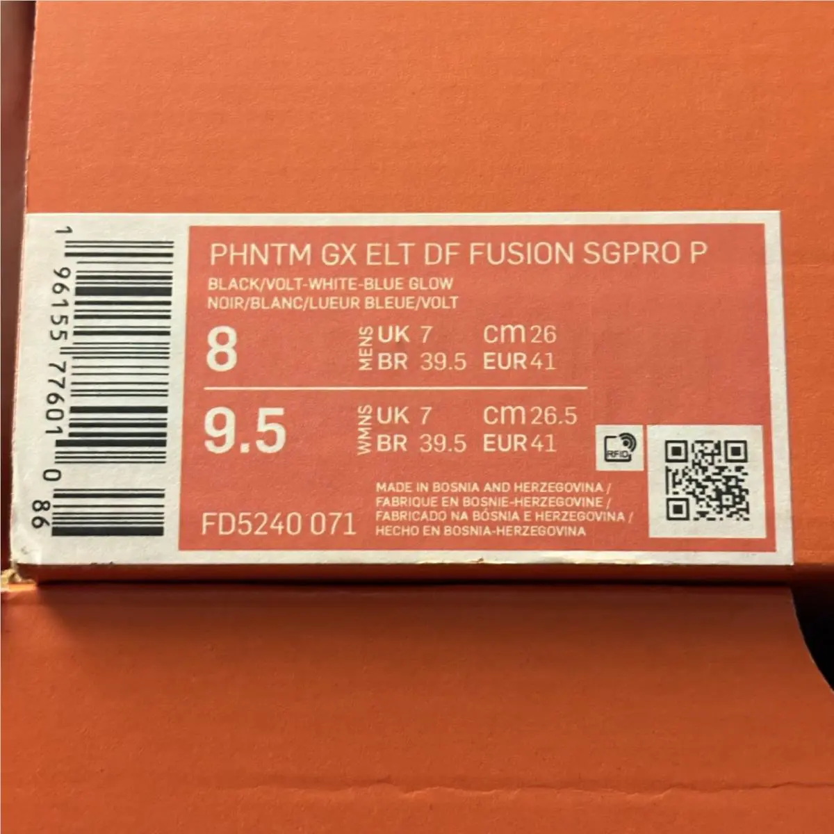 Nike shoes - Nike Phantom GX - Phantom - FD5240-071 - Black 5