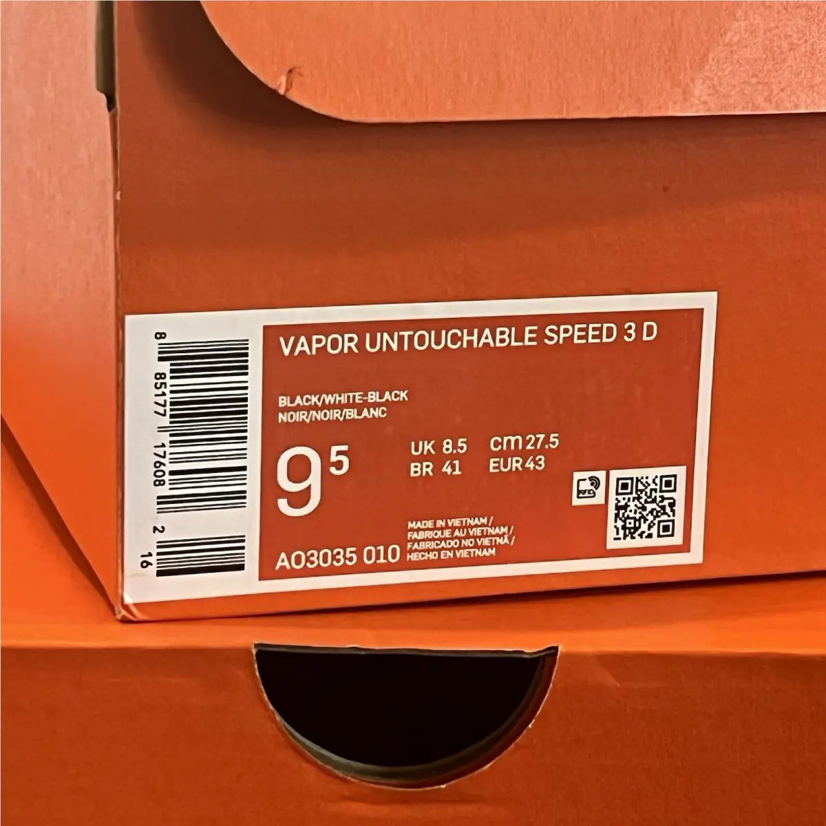Nike shoes - Nike Vapor Untouchable - Vapor Untouchable - Black 6