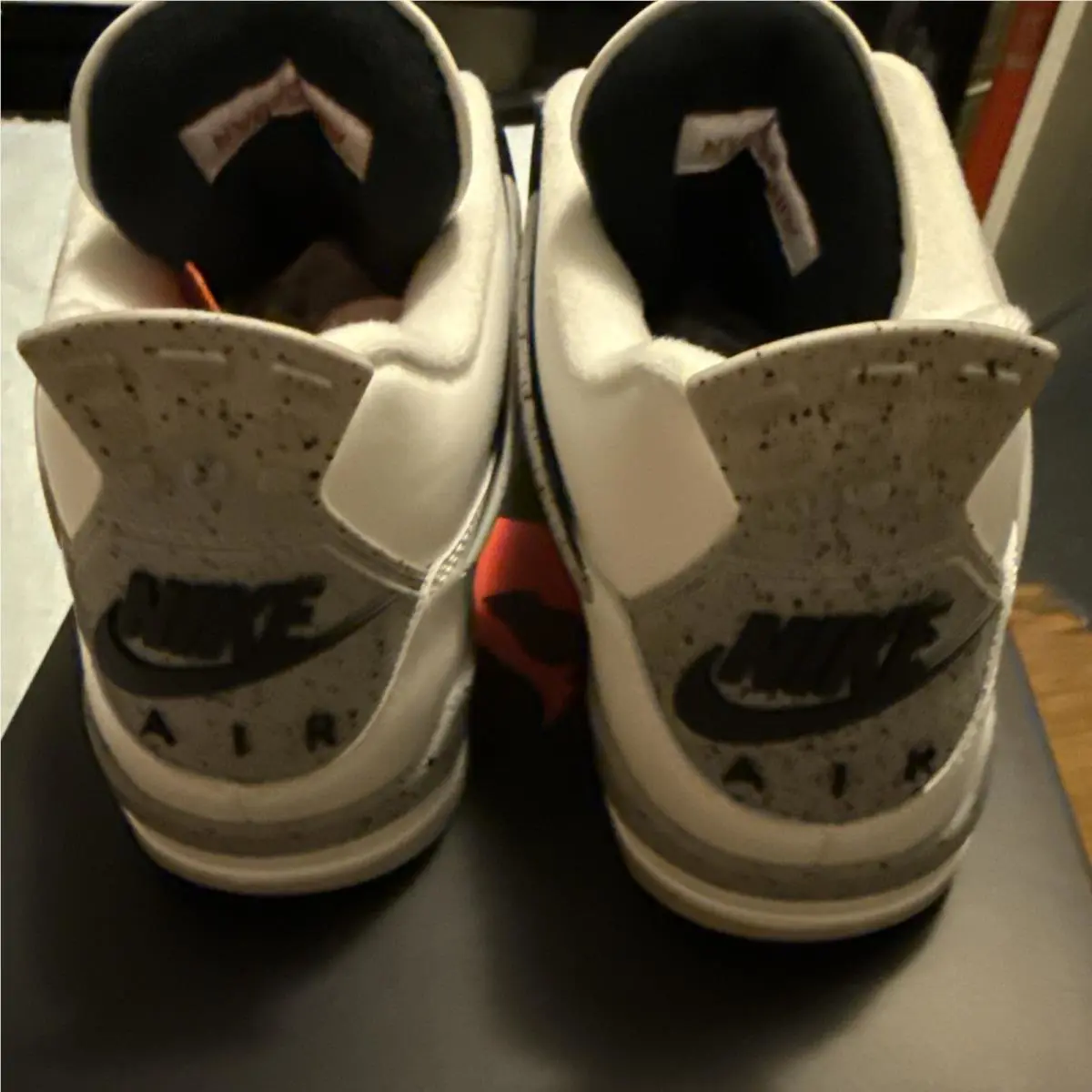 Nike shoes - Air Jordan Retro IV - Air Retro - Summit White/Fire Red 0