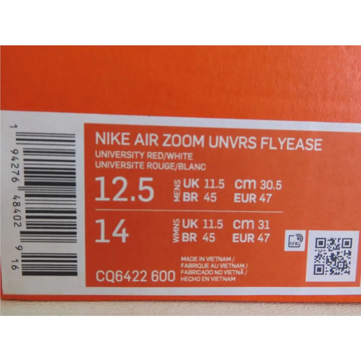 Nike shoes - Nike Air Zoom UNVRS - Air Zoom UNVRS - Red (UPC: 194276484029) 3