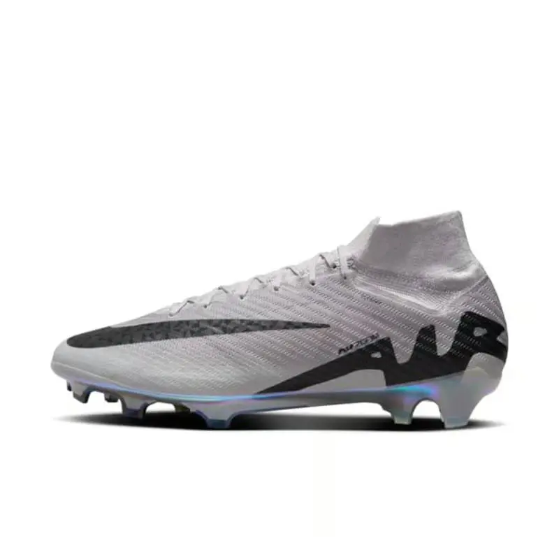 Nike Mercurial Superfly 9 Elite AS FG High Grey/black FN5613-001 Men`s Size 9.5 - Gray