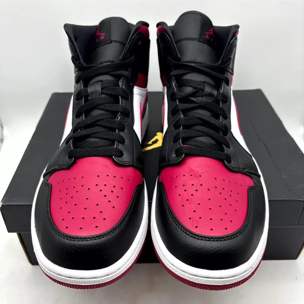 Nike shoes - Nike Air Jordan 1 Mid - 554724-066 - Black (UPC: 193654037697) 1