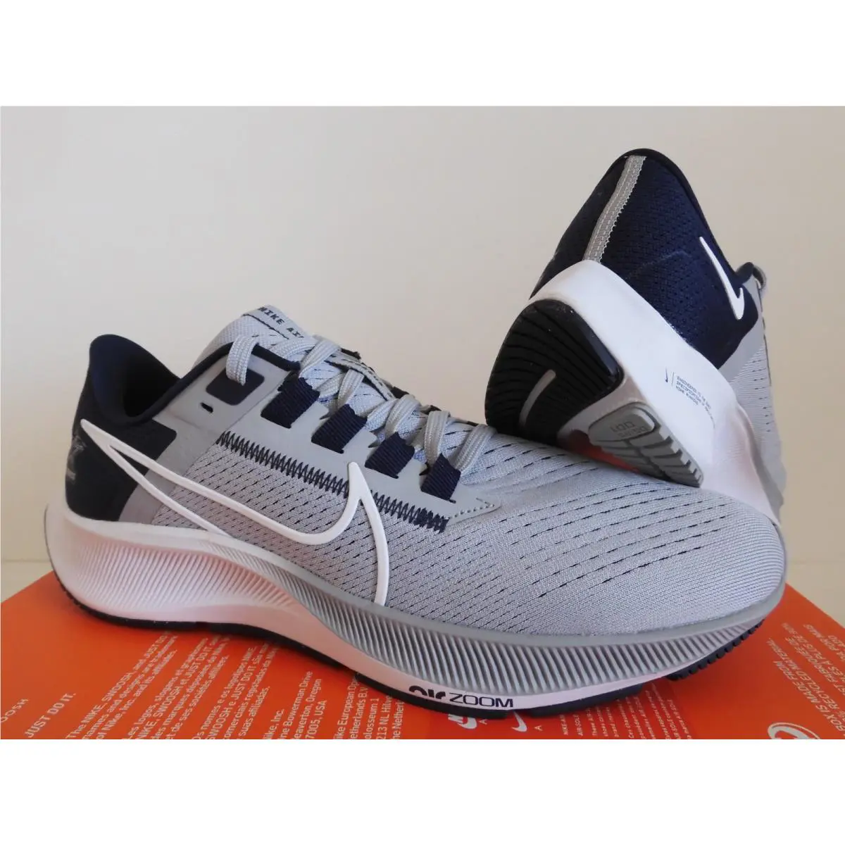 Nike shoes - Nike Air Zoom Pegasus 38 - Gray (UPC: 195237035564) 0