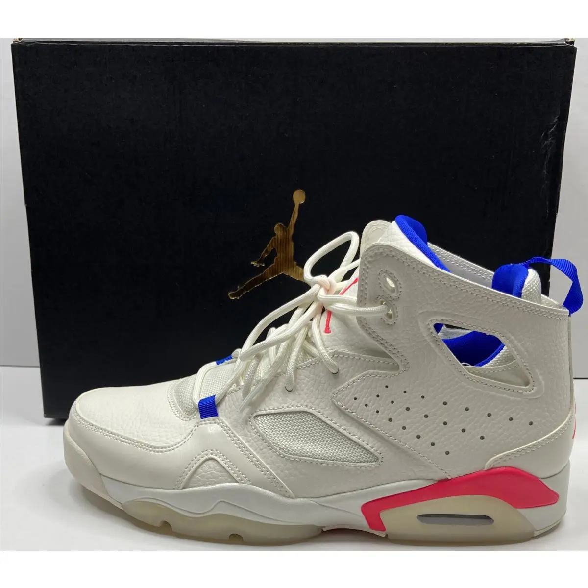 Nike shoes - Jordan Flight Club 91 - Flight Club - 555475125 - White, Manufacturer: Sail/Racer Pink/ Racer Blue (UPC: 884499934400) 0