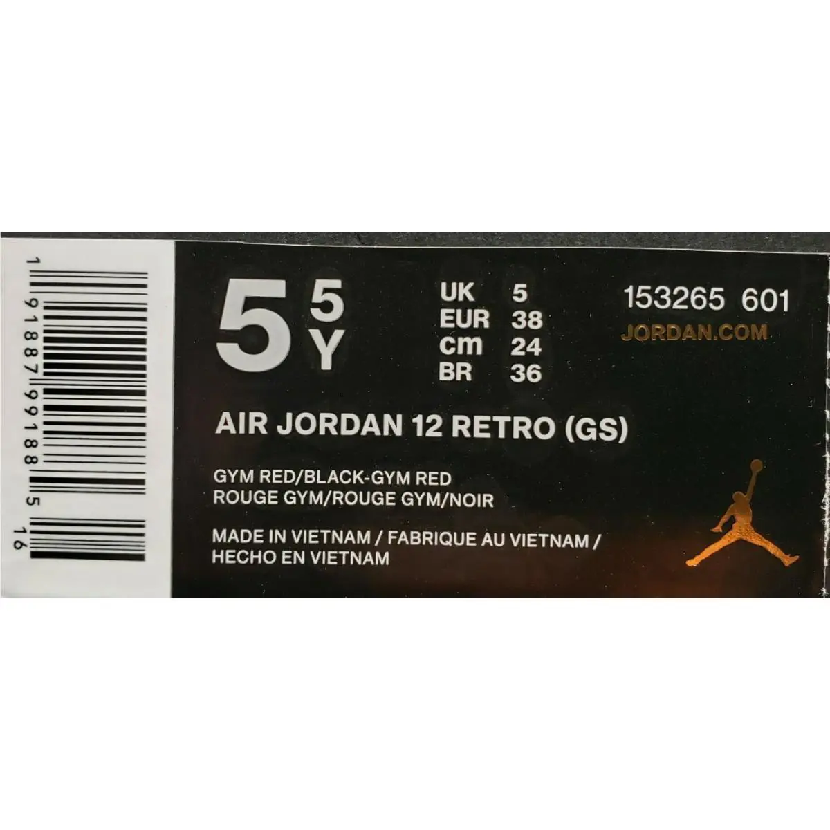 Nike shoes - Air Jordan 12 - Air - 153265 601 - Red 4