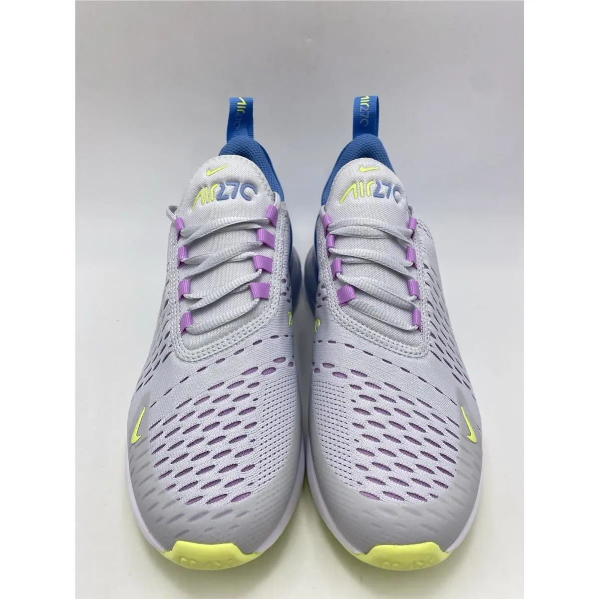 Nike shoes - Nike Air Max 270 Pure Platinum Rush Fuchsia Blue (GS) - IB4401-043 - blue 3