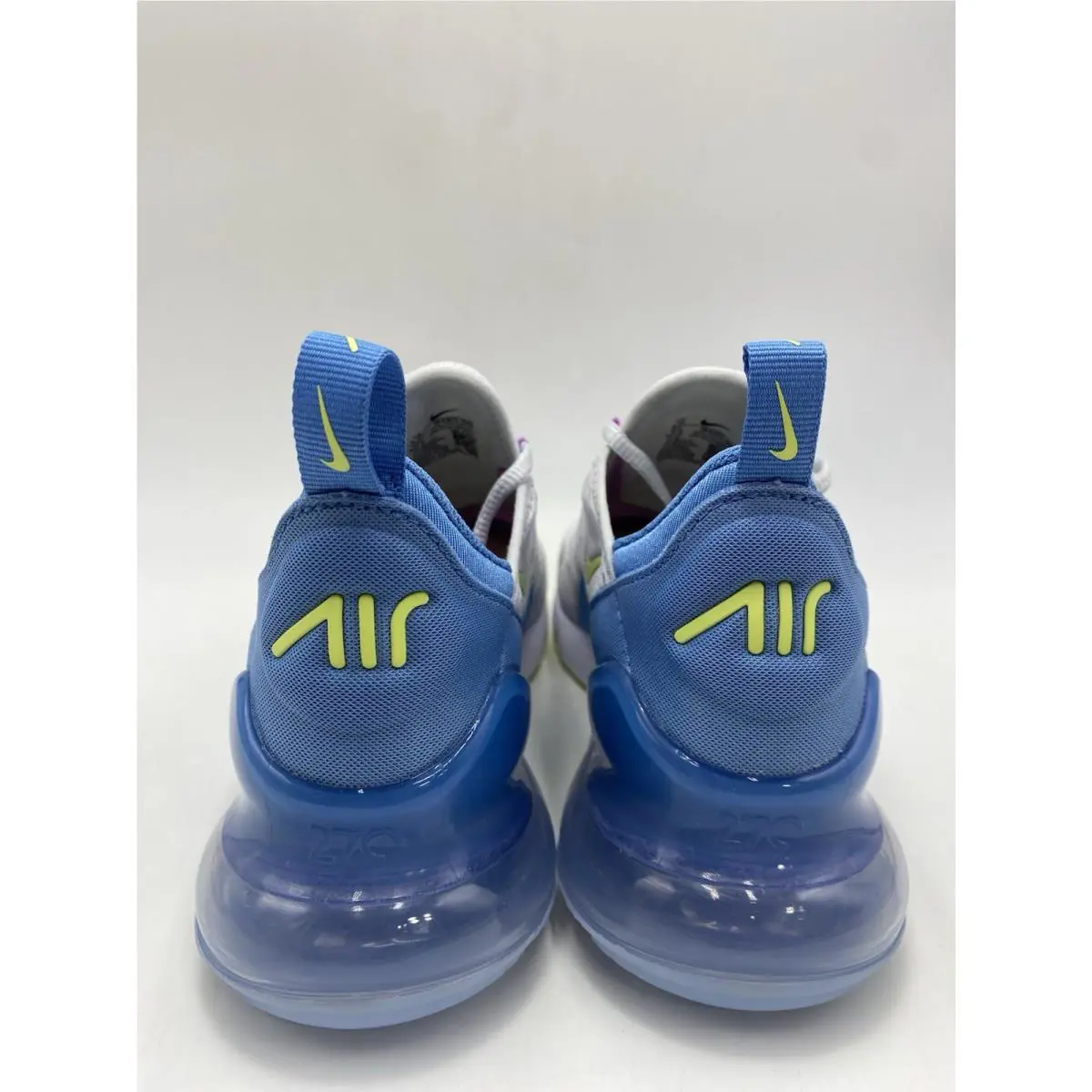 Nike shoes - Nike Air Max 270 Pure Platinum Rush Fuchsia Blue (GS) - IB4401-043 - blue 4