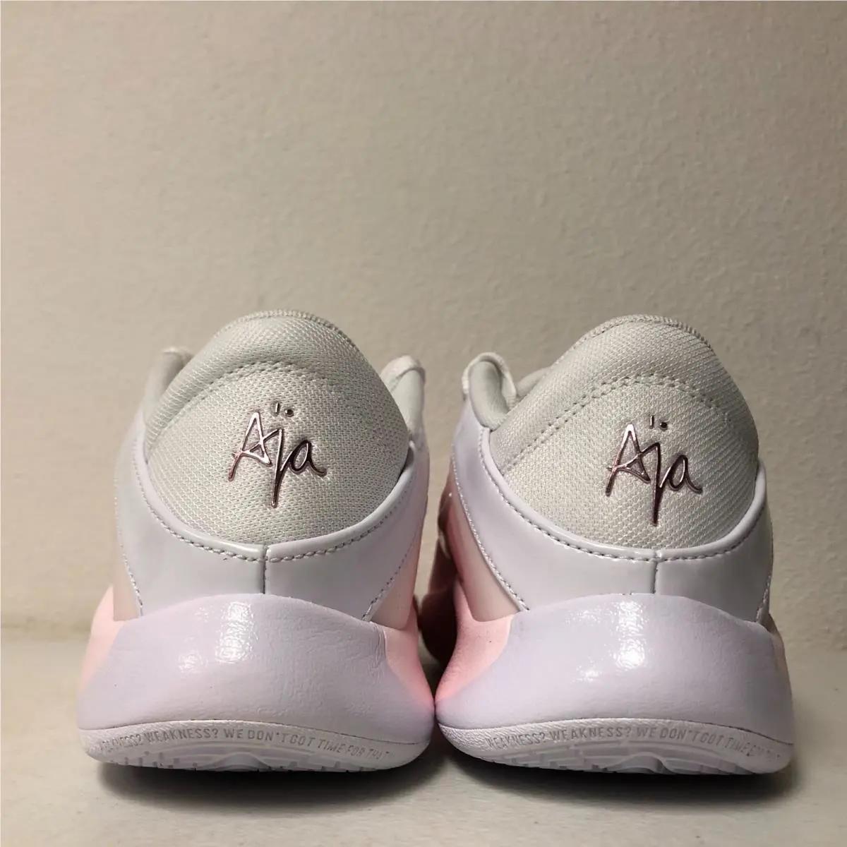 Nike shoes - Nike A`One - FZ8605-101 - White/Perfect Pink-Prism Pink (UPC: 198480901037) 3