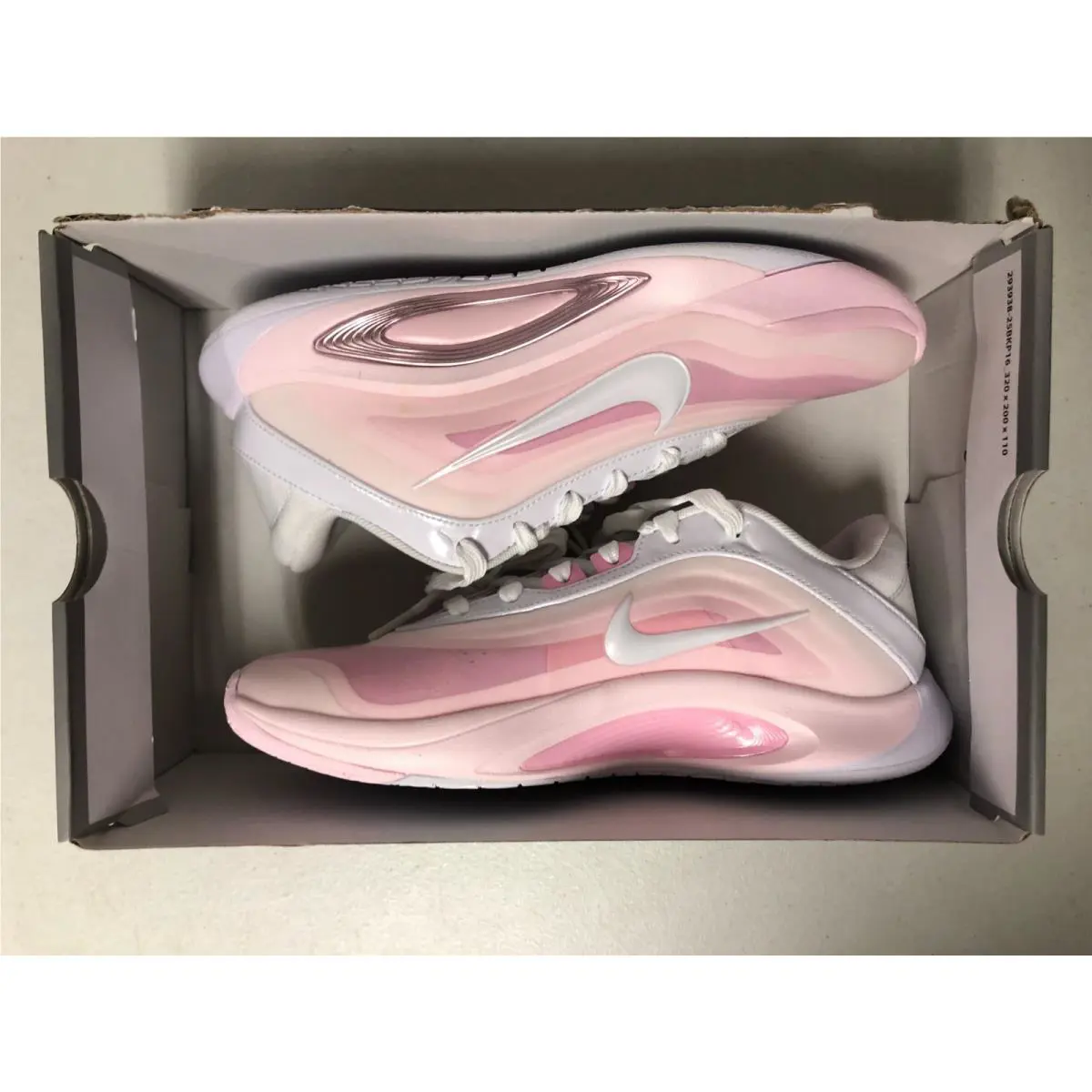 Nike shoes - Nike A`One - FZ8605-101 - White/Perfect Pink-Prism Pink (UPC: 198480901037) 5