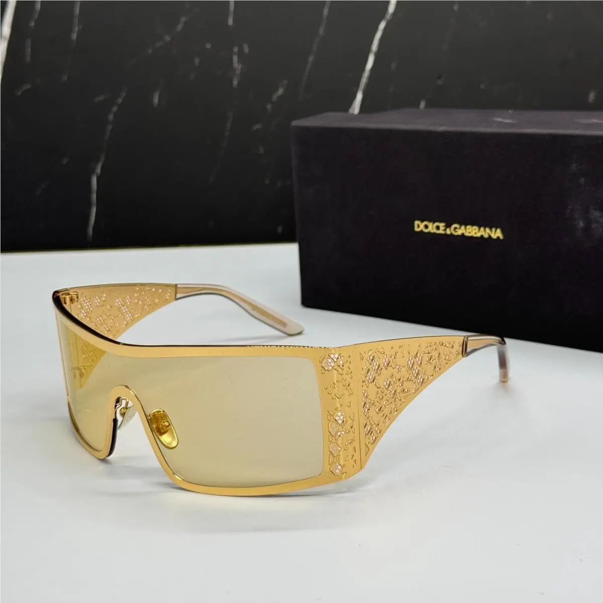 Dolce Dolce&gabbana DG2317 02/71 Gabbana DG2317 02/71 Gold/black Sunglasses DG2317 0271 Eyewear