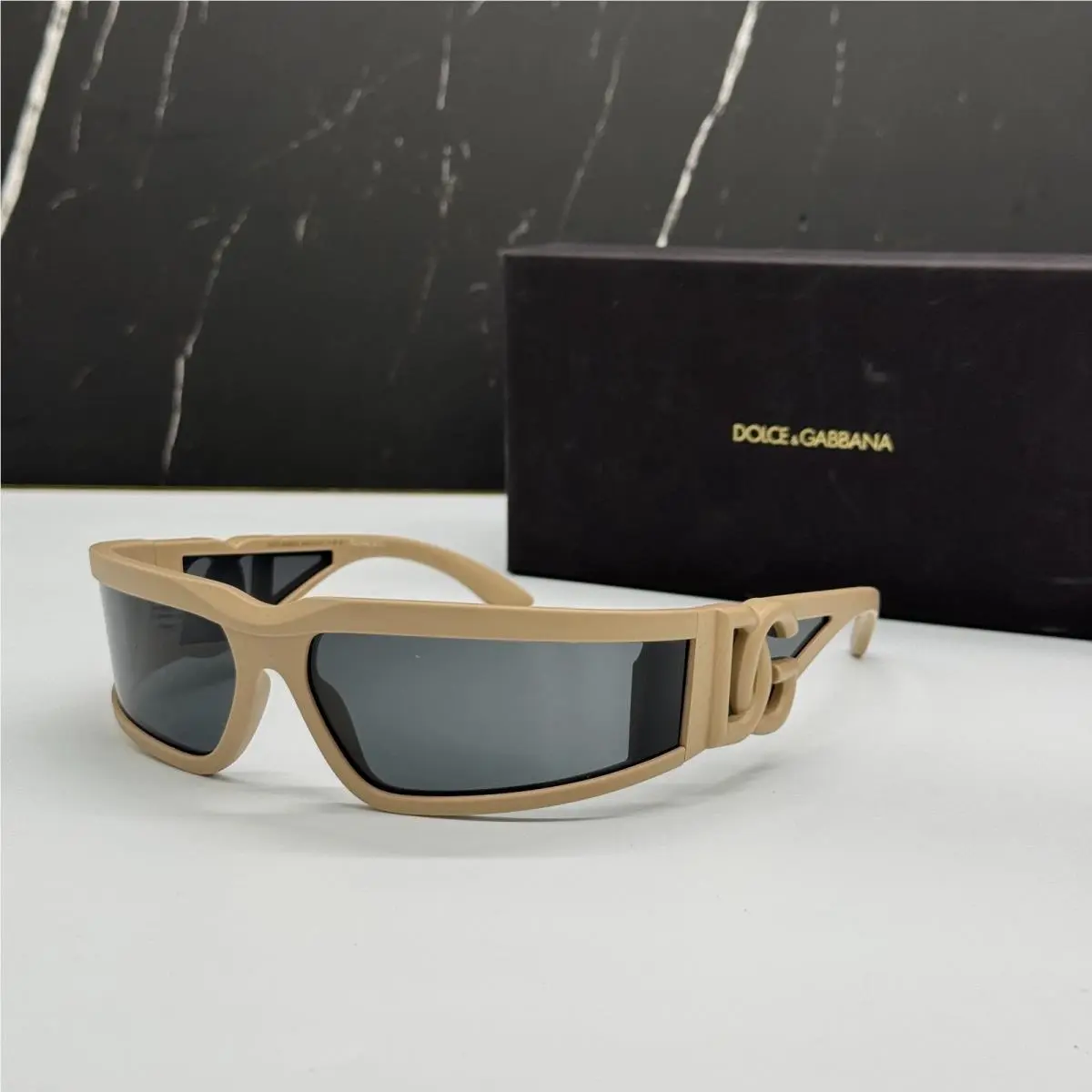 Dolce Dolce&gabbana DG6198 329287 Gabbana DG6198 329287 Square Sunglasses DG6198 3292/87 Beige