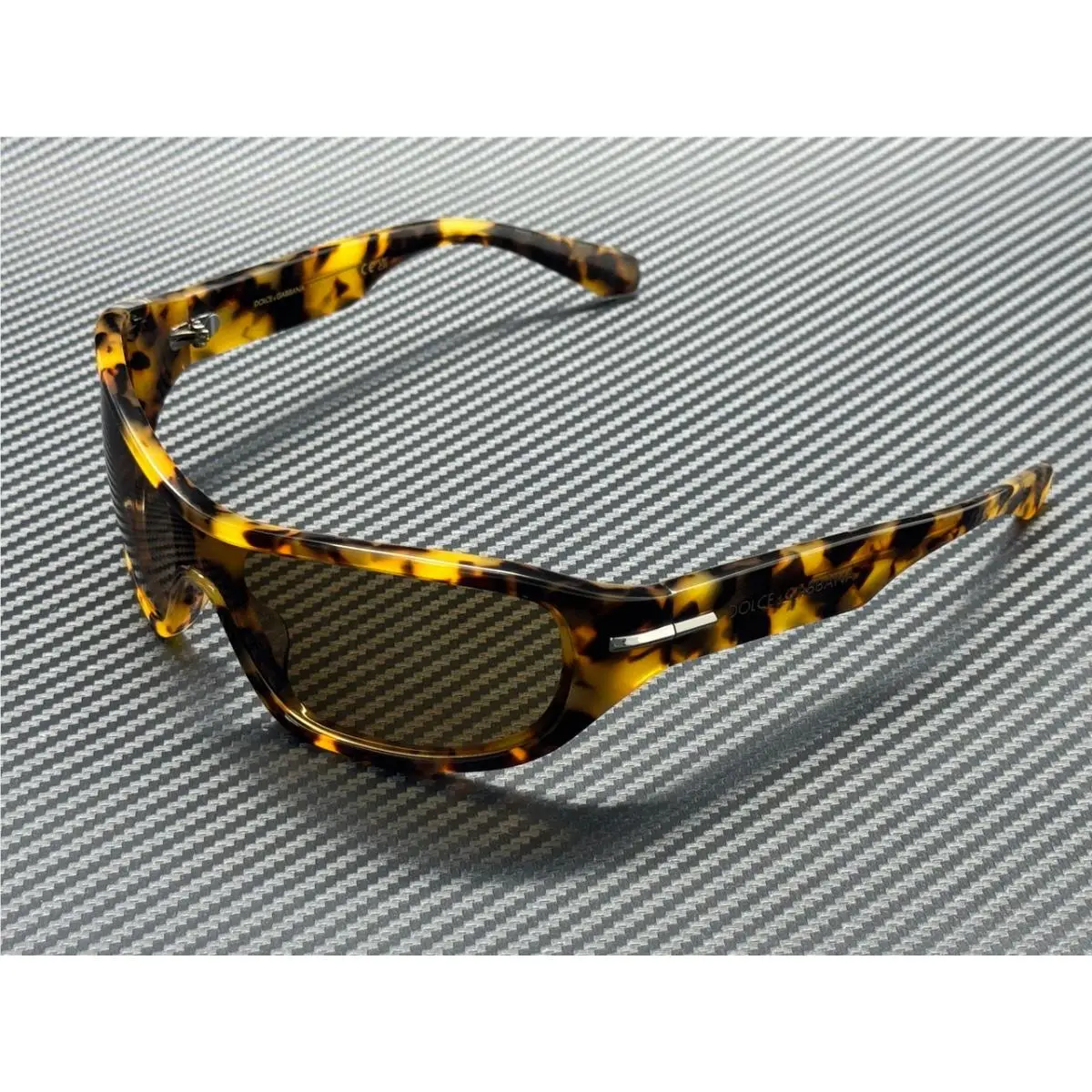 Dolce Gabbana DG4486 343773 Havana Honey Brown Unisex 70 mm Sunglasses