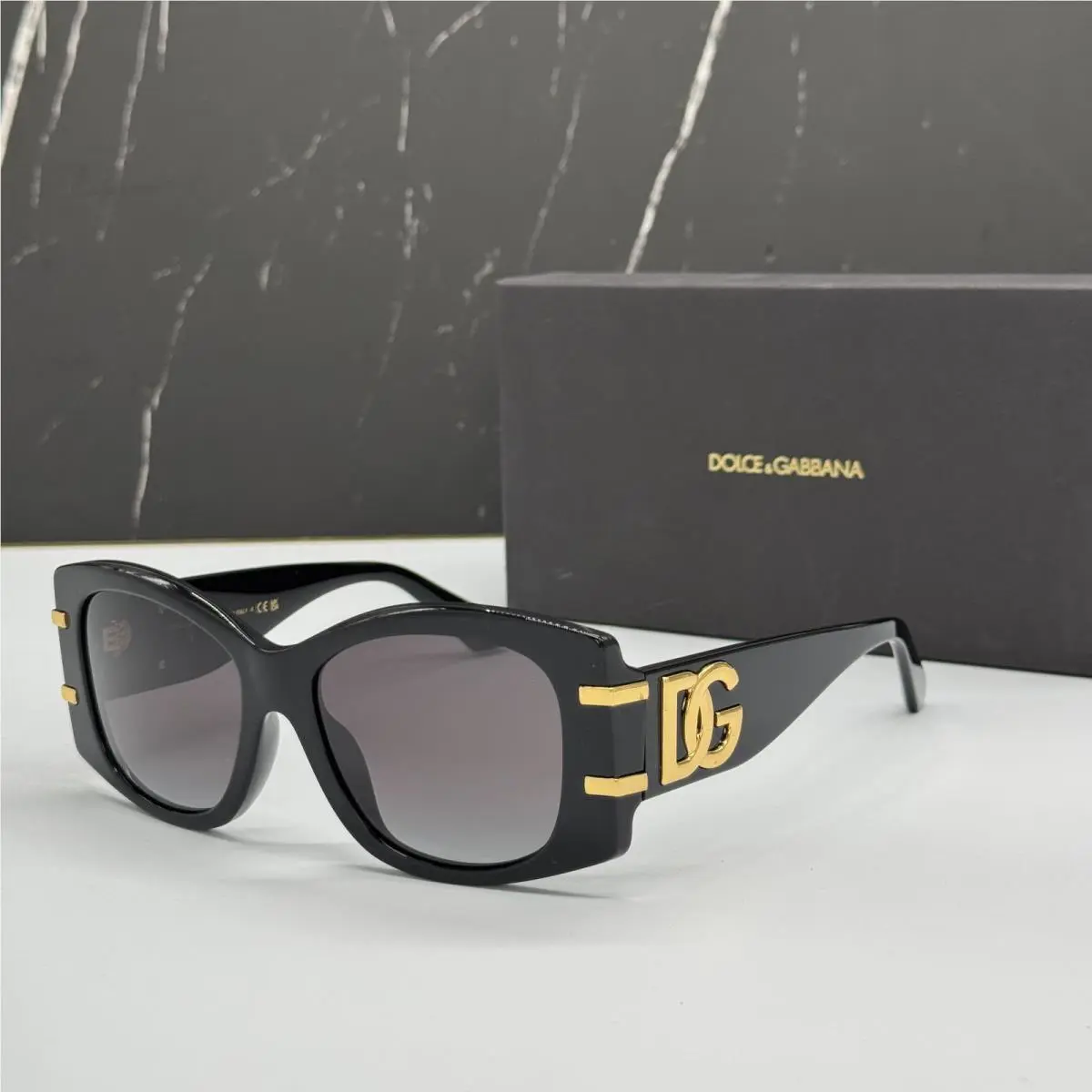Dolce Gabbana DG4501 501/8G Black Sunglasses DG4501 5018G Eyewear