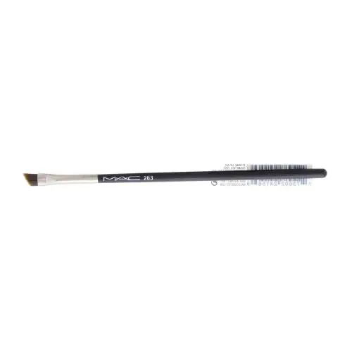 Mac Cosmetics Black Flat Angled Eyeliner Brush For Precise Eye Makeup Shading and Lining
