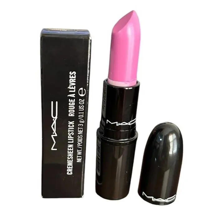 Mac Cremesheen Lipstick Outrageously Fun Retired Rare - Red