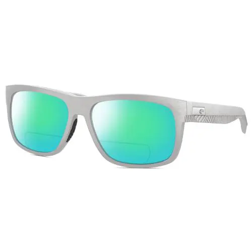 Costa Del Mar Baffin Unisex Polarized Bifocal Sunglasses in Grey 58mm 41 Options - Frame: Multicolor, Lens: Green Mirror