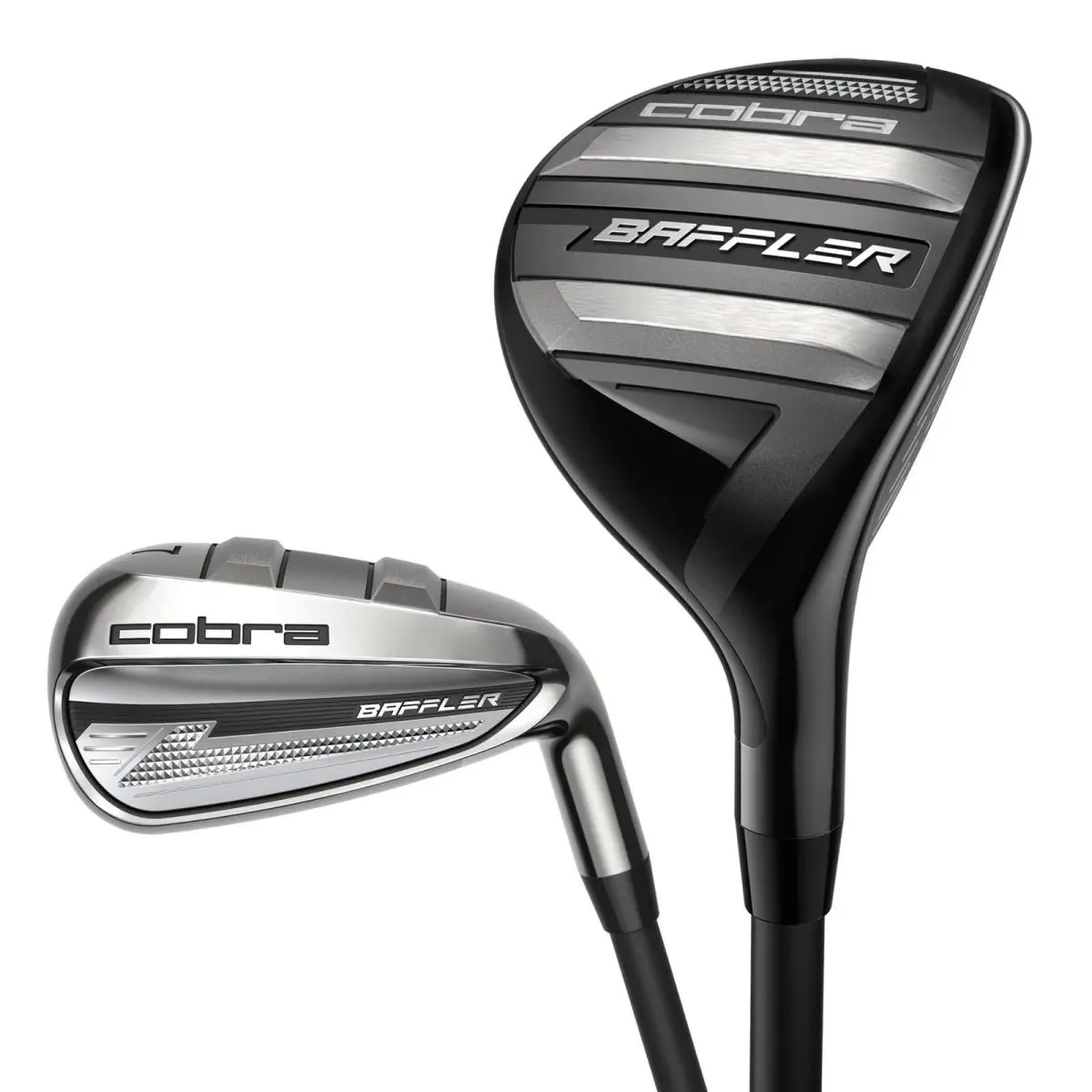 Cobra Golf Baffler 2025 Men`s Hybrid Iron Set Ultralite Graphite You Choose - Black