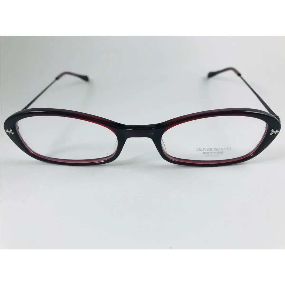 Oliver Peoples Eyeglasses Didi SI Red Burgundy 47-18-135