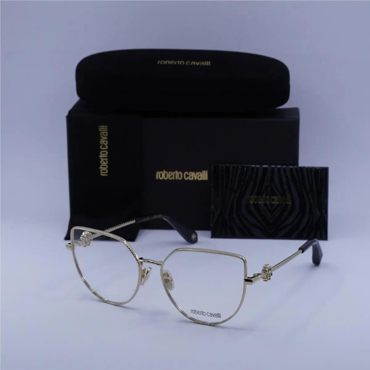 Roberto Cavalli VRC048 0300 Shiny Rose Gold 56mm Eyeglasses