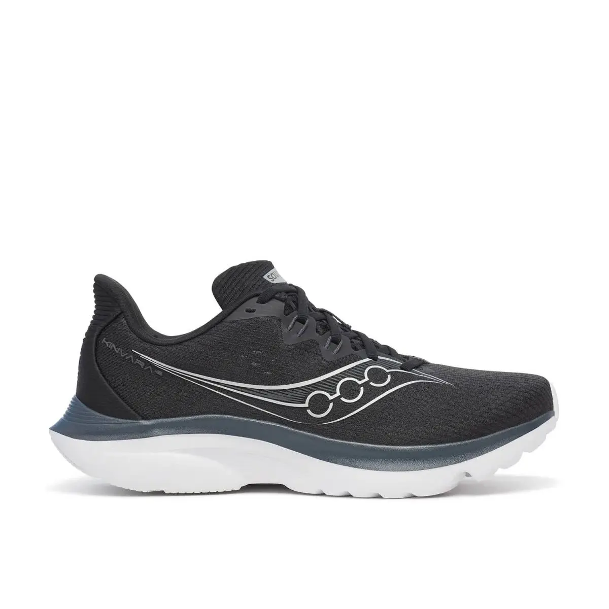Man`s Walking Shoes Saucony Kinvara 16 Running Shoe - Black