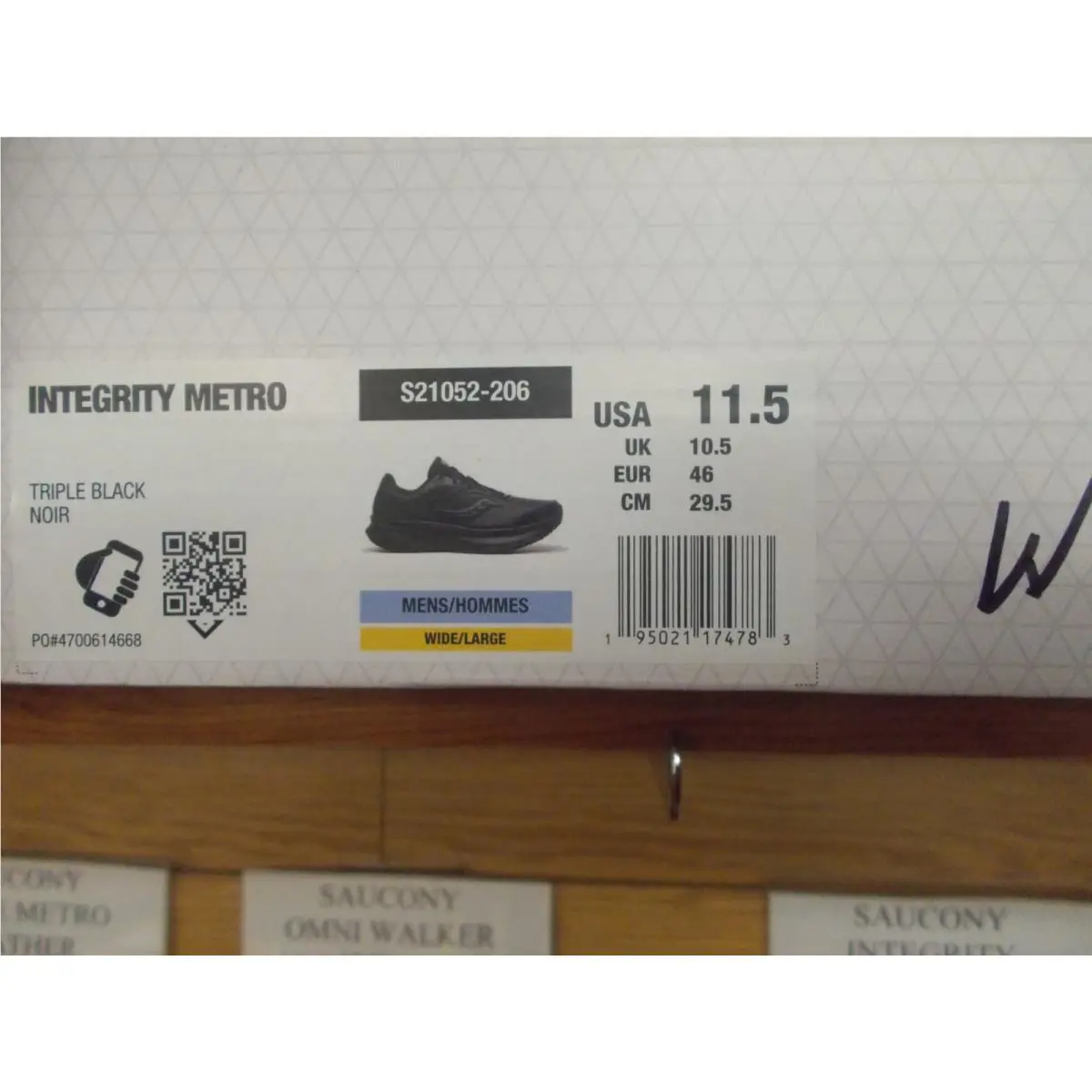 Saucony shoes - INTEGRITY METRO - INTEGRITY METRO - S21052-206 - Black 4