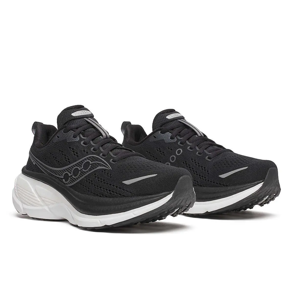 Saucony Women`s Hurricane 25 Sneaker S11026-200 Black/white - Black