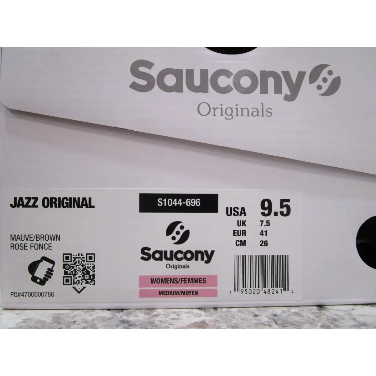 Saucony shoes - Saucony Jazz - Jazz - S1044-696 - Mauve/Brown 4
