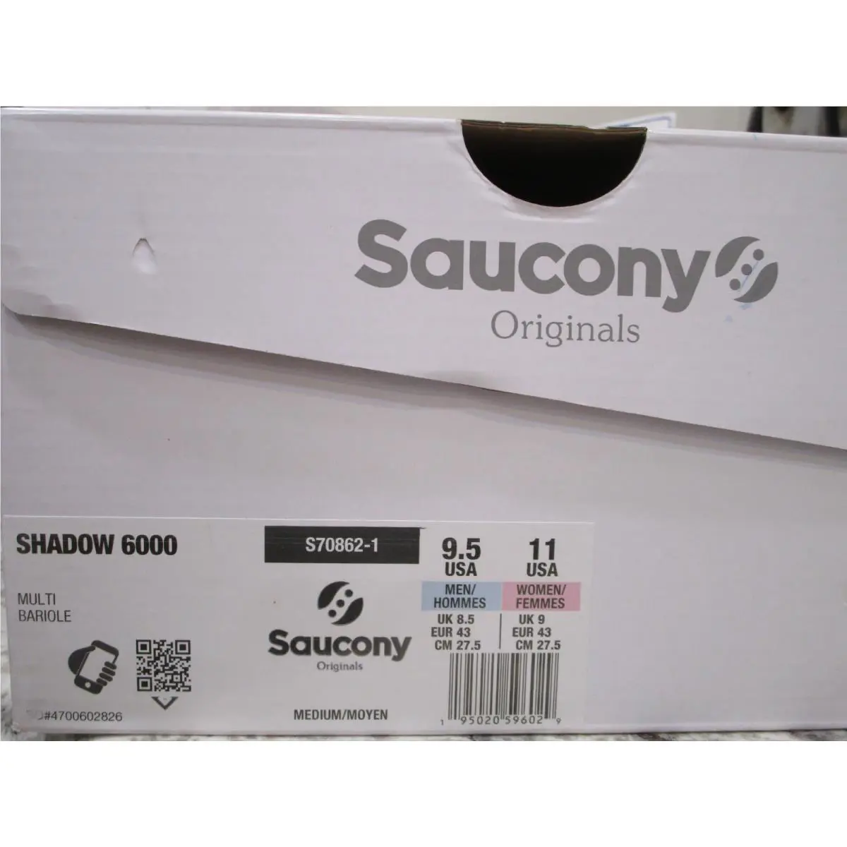 Saucony shoes - Saucony Shadow 6000 - Shadow - S70862-1 - Multicolor 4