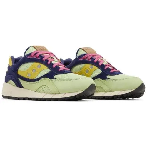 Saucony Shadow 6000 Men`s Size 12 Mint Green Purple Shoes Sneakers S70741-1