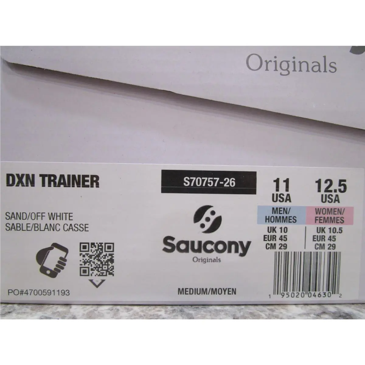 Saucony shoes - Saucony DXN Trainer - DXN Trainer - S70757-26 - Sand/Off White 4