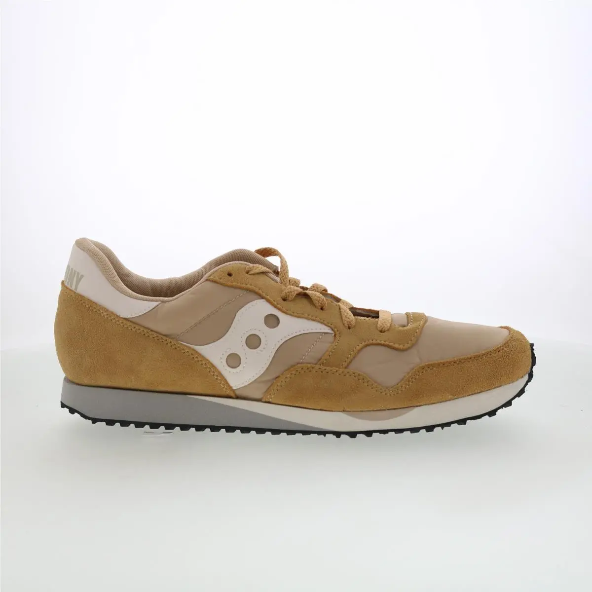 Saucony Dxn Trainer S70757-26 Mens Brown Suede Lifestyle Sneakers Shoes 12