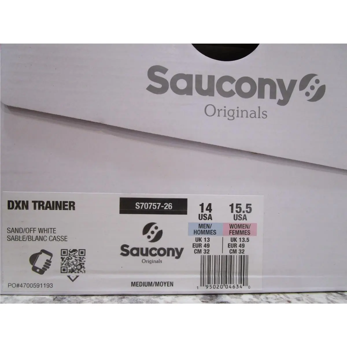 Saucony shoes - Saucony DXN Trainer - DXN Trainer - S70757-26 - Sand/Off White 4
