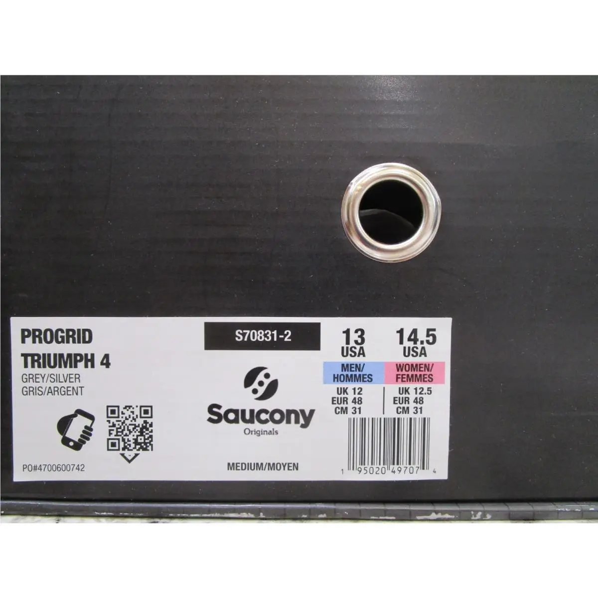 Saucony shoes - Saucony ProGrid Triumph 4 - ProGrid Triumph - S70831-2 - Grey/Silver 4