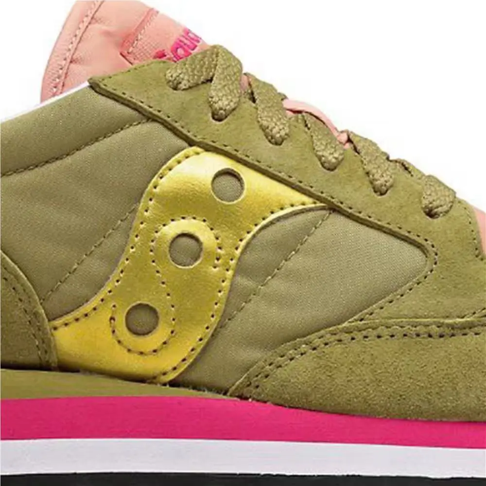 Saucony shoes - Saucony Jazz - Jazz - OLIVE/GOLD/PINK - U45 - S60530-23 4