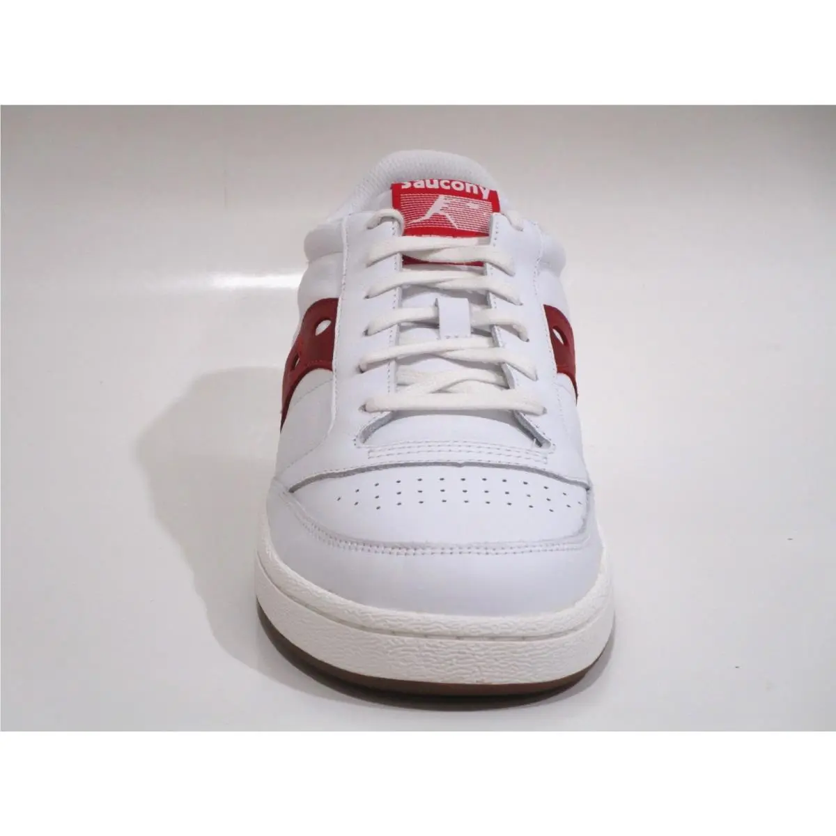 Saucony shoes - Saucony Jazz Court - Jazz Court - S70555-6 - White/Red 0