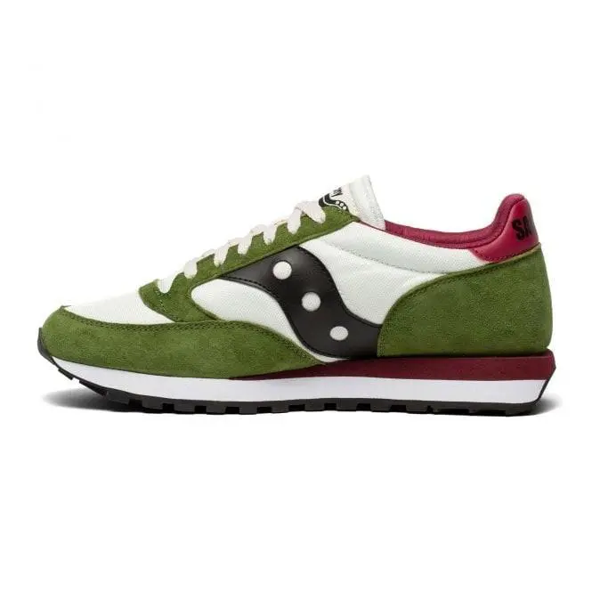 Saucony shoes - Saucony Jazz 81 - Jazz - Tan/Pesto U45 - S70539-14 0
