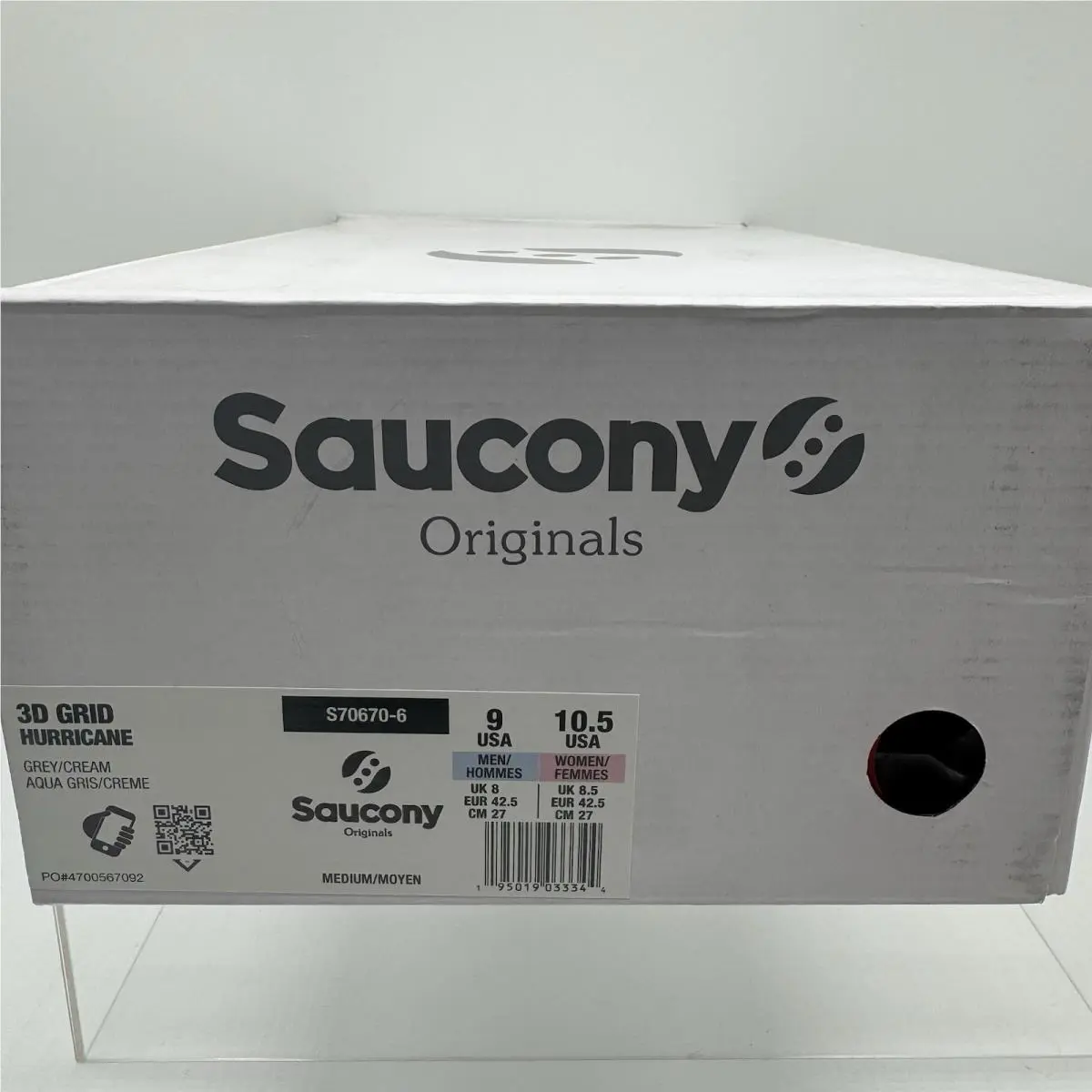 Saucony shoes - Saucony 3D Grid Hurricane - Grid Hurricane - S70670-6 - Gray 6