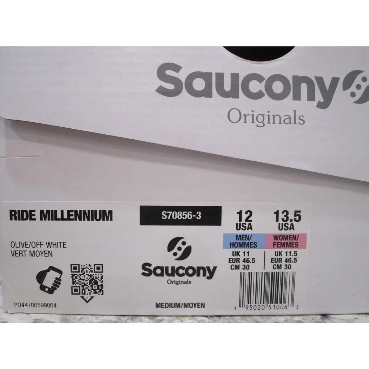 Saucony shoes - Saucony Ride Millennium - Ride Millennium - S70856-3 - Olive/Off White 4