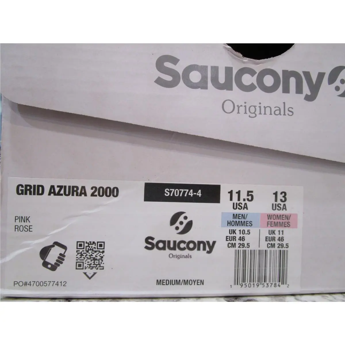 Saucony shoes - Saucony Grid Azura 2000 - Grid Azura - S70774-4 - Pink 4