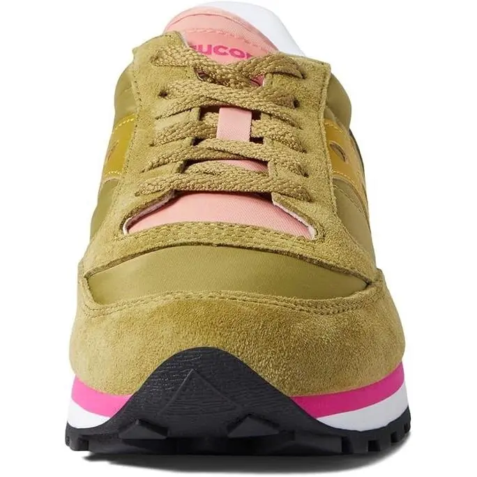 Saucony shoes - Saucony Jazz - Jazz - OLIVE/GOLD/PINK - U45 - S60530-23 2