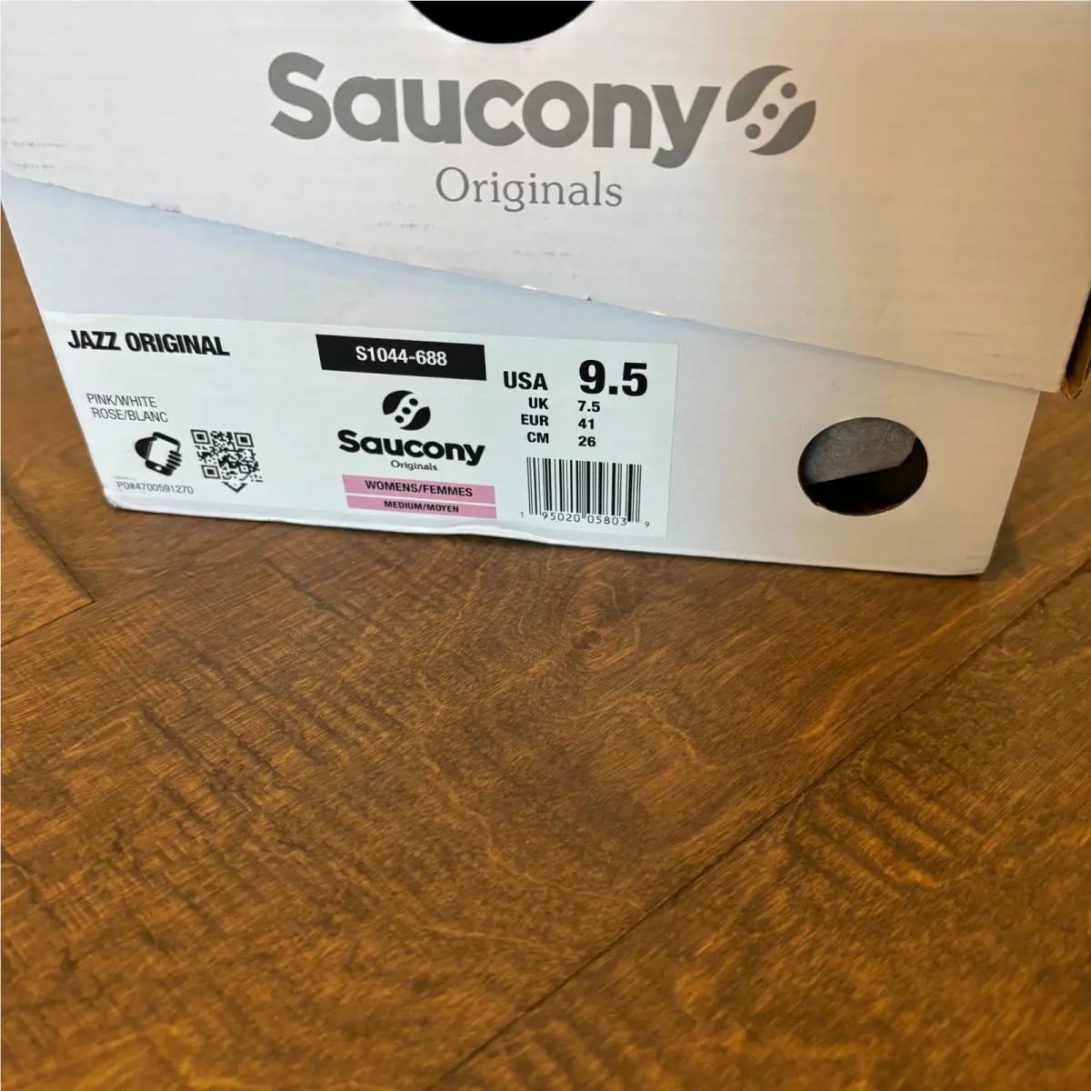 Saucony shoes - Saucony Jazz - Jazz - S1044-673 - Blush/White 2