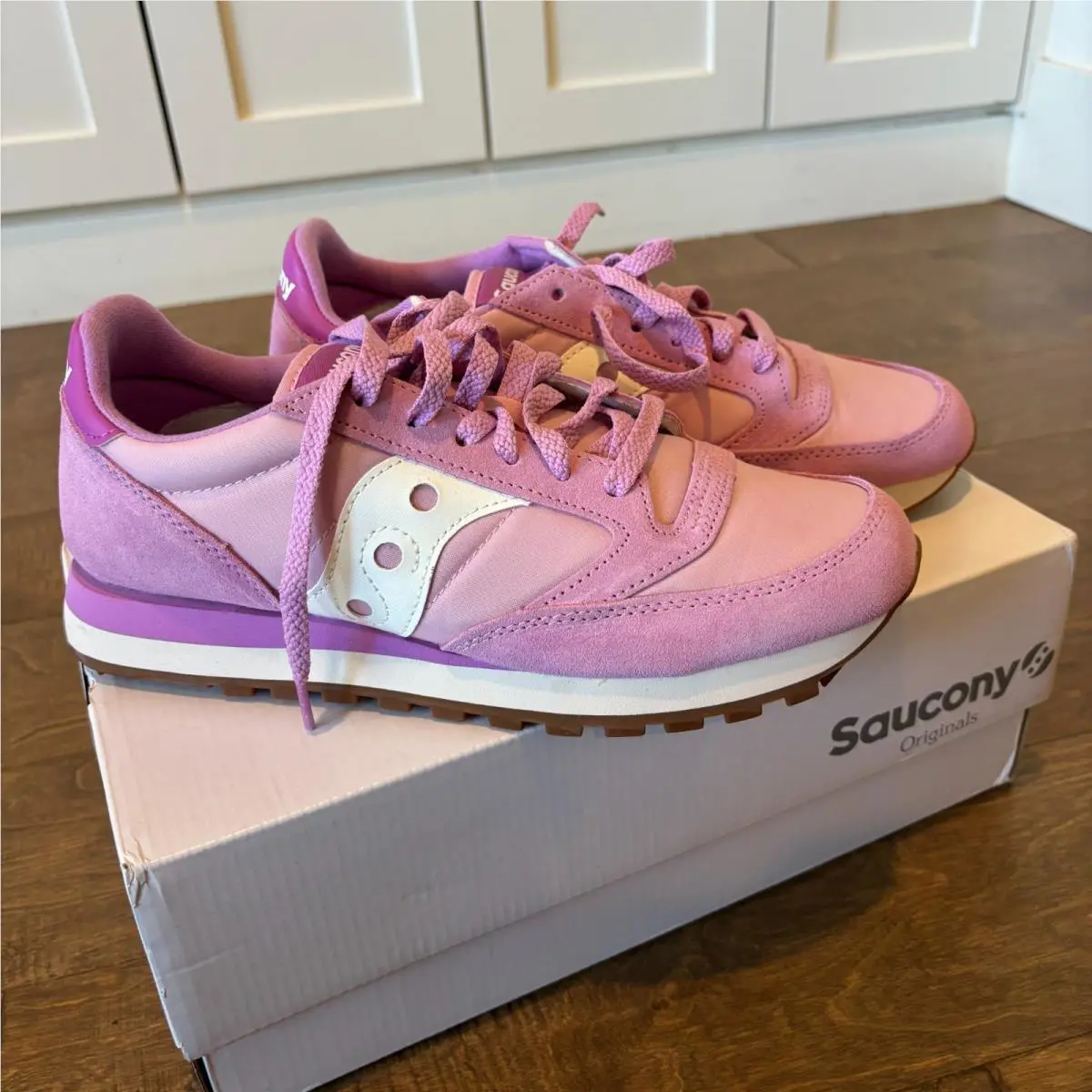 Saucony shoes - Saucony Jazz - Jazz - S1044-673 - Blush/White 3