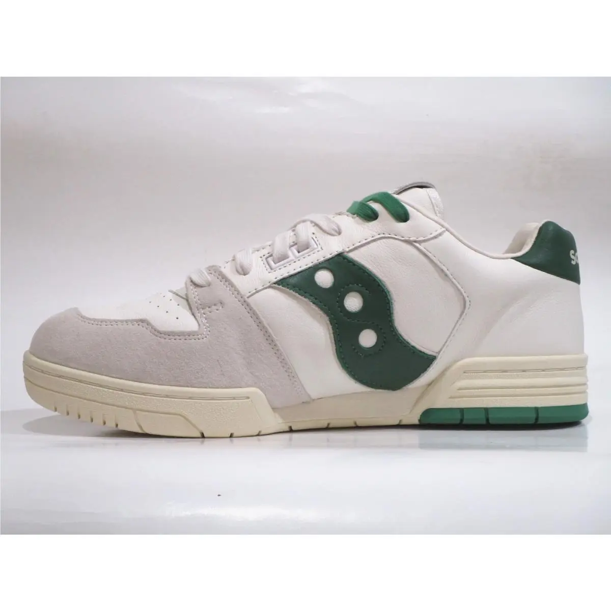 Saucony shoes - Saucony Sonic - Sonic - S70788-1 - Beige/Green 1