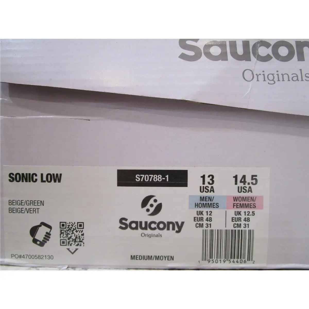 Saucony shoes - Saucony Sonic - Sonic - S70788-1 - Beige/Green 4