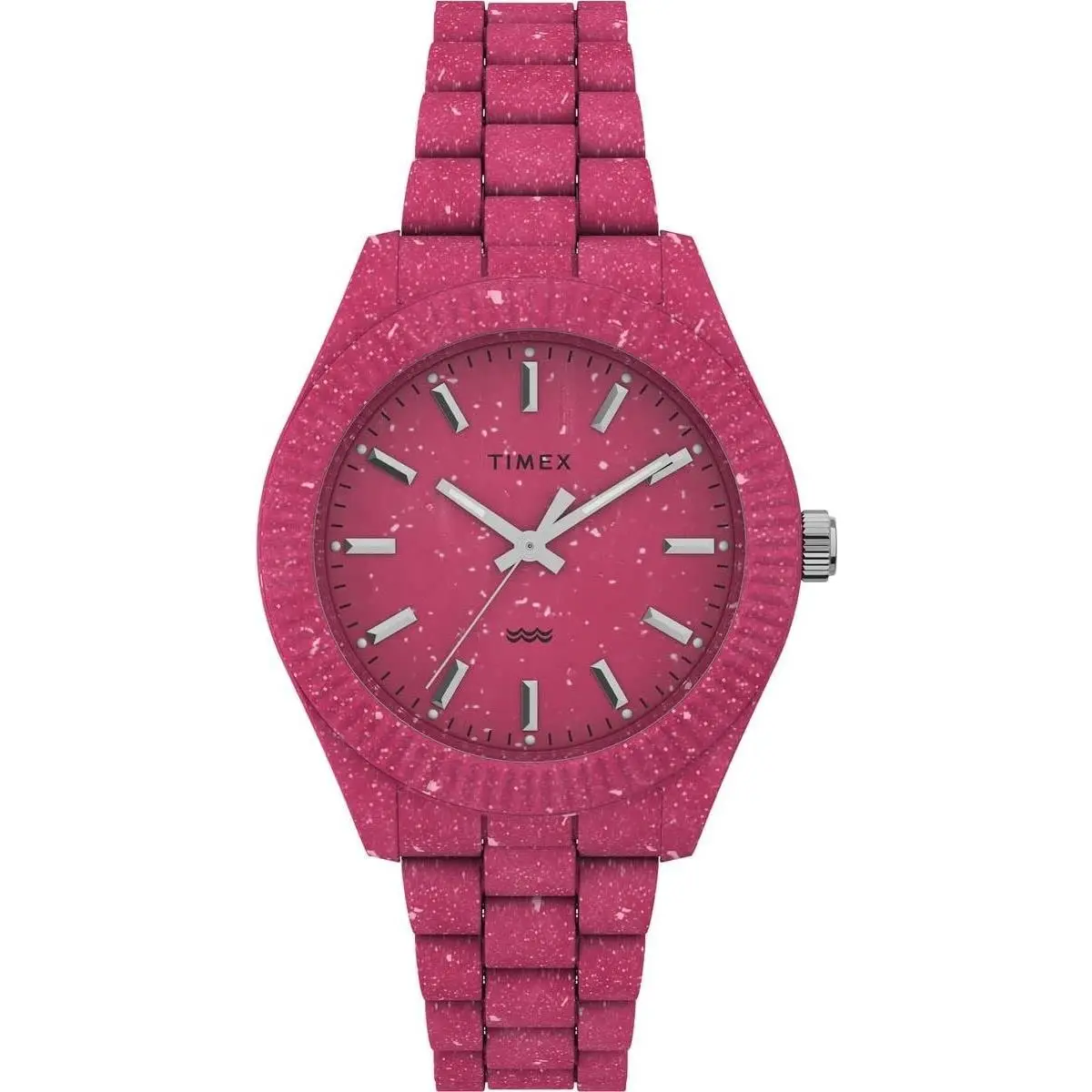 Timex Eco-friendly 37mm Women’s Analog Watch Made From Recycled Pink/pink - Band: Pink