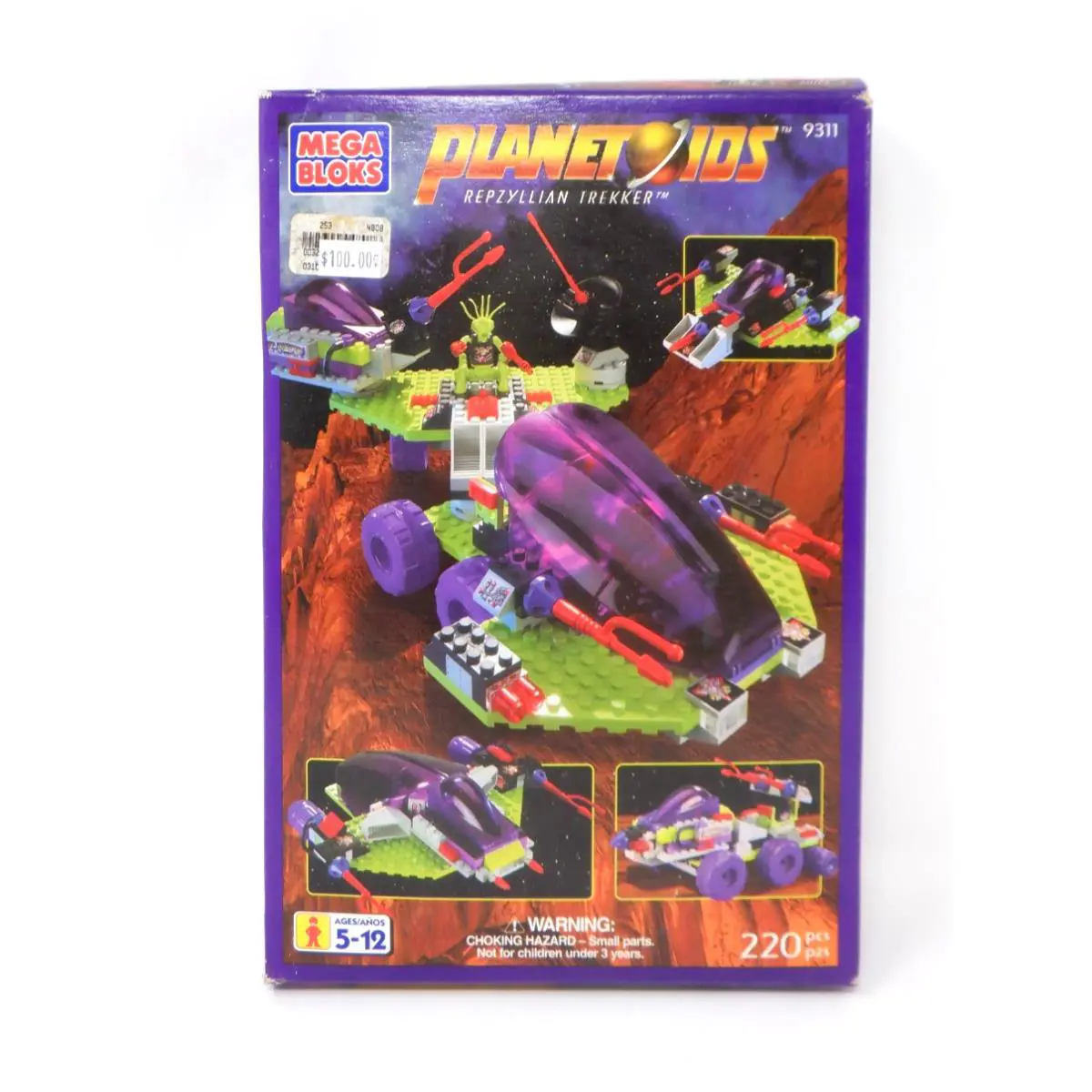 1997 Mega Bloks Planetoids Repzyllian Trekker