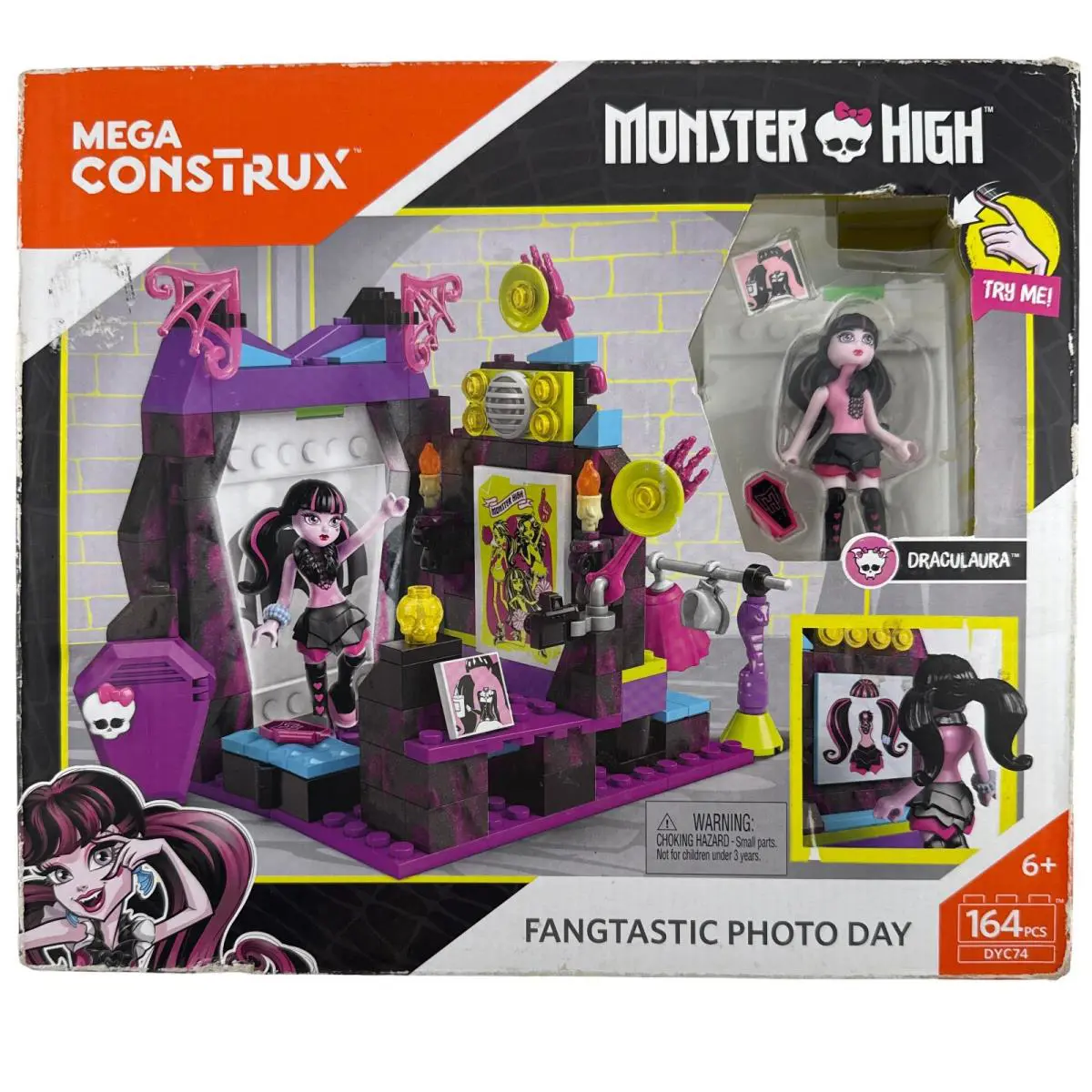 Mega Bloks Construx Monster High Fangtastic Photo Day